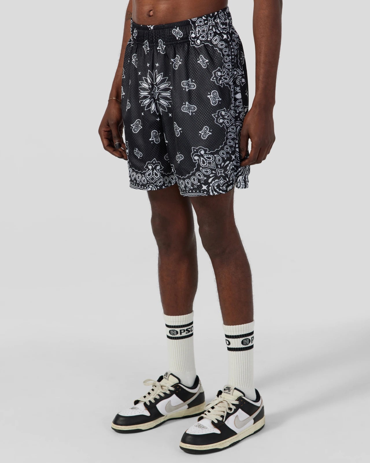 Black Bandana Active Short - Image 2