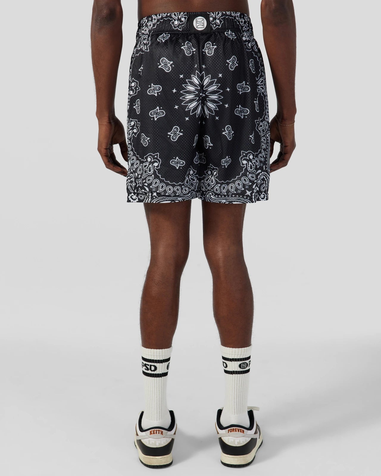 Black Bandana Active Short - Image 3