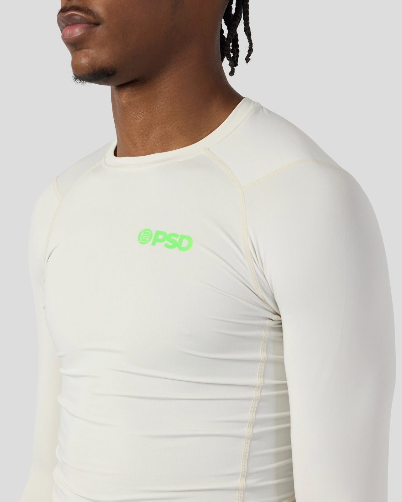 Compression Tee Long Sleeve - Ash - Image 4