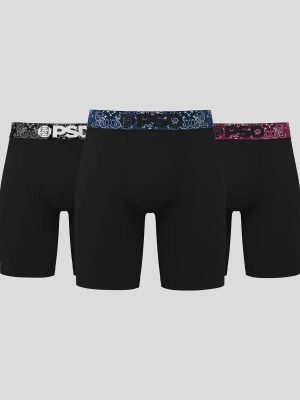 Solids 3 Pack - Dark Paisley