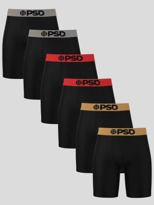 Solids 6 Pack - Chrome