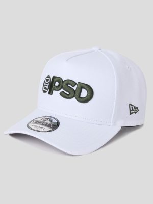 New Era x PSD Logo Hat White/Green