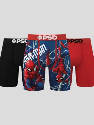 3 Pack - Marvel Webbed Up